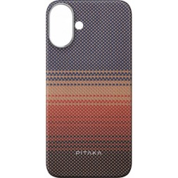 Чехол для iPhone 16 Plus Pitaka Tactile Woven Case (Sunset)