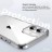 Чехол накладка для iPhone 16 Plus Gurdini Alba Series Protective (серый)