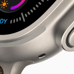 Apple Watch Ultra 4, GPS+Cellular, 49 mm, Milanese Loop (титановый бежевый) размер M