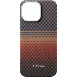 Чехол для iPhone 16 Pro Pitaka Tactile Woven Case (Sunset)