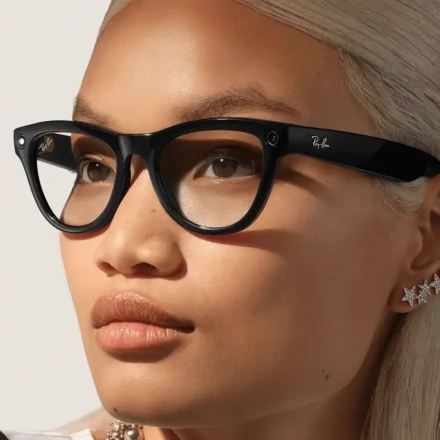 Умные очки RayBan Skyler RW4010 Shiny Black G15 Green (150 - 52)