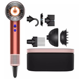 Фен Dyson Supersonic Nural HD16 (Strawberry Bronze/Blush Pink), с кейсом