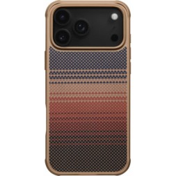 Чехол для iPhone 17 Pro Pitaka Aramid ProGuard Case (Sunset)